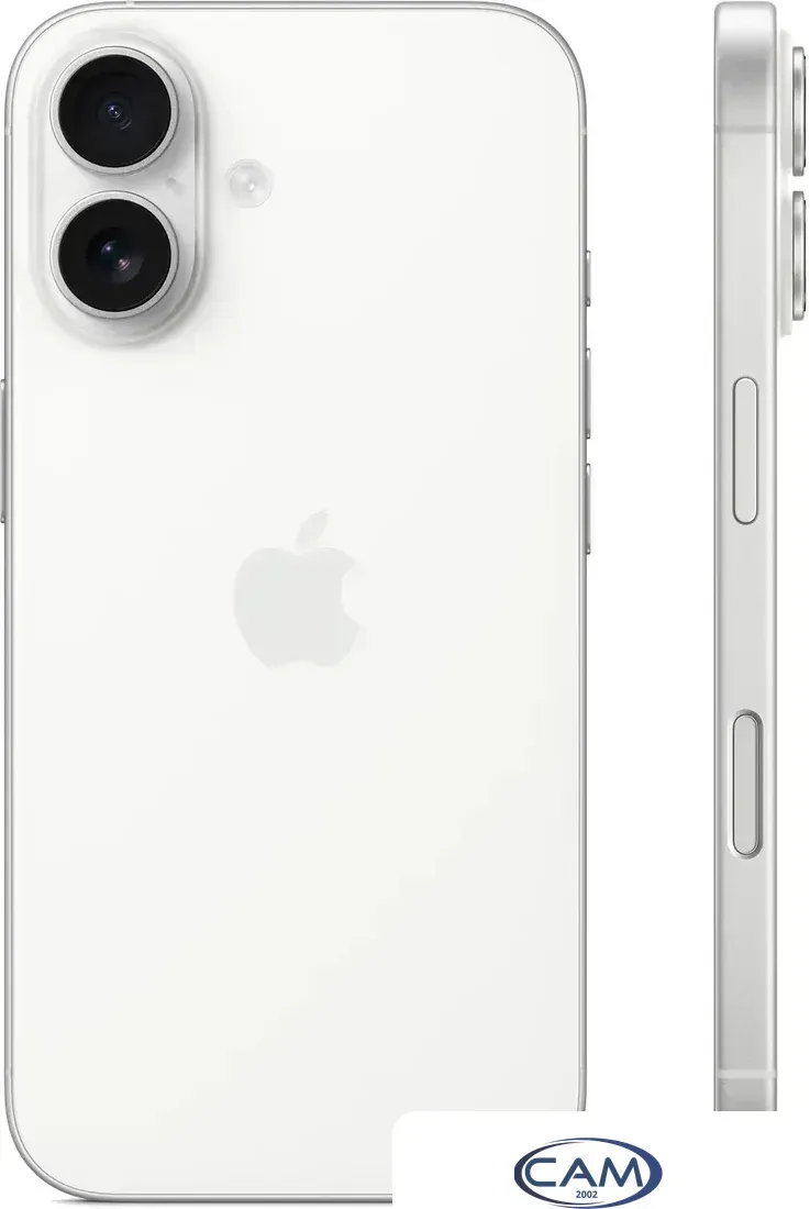 Телефон Apple iPhone 16 128GB (белый)