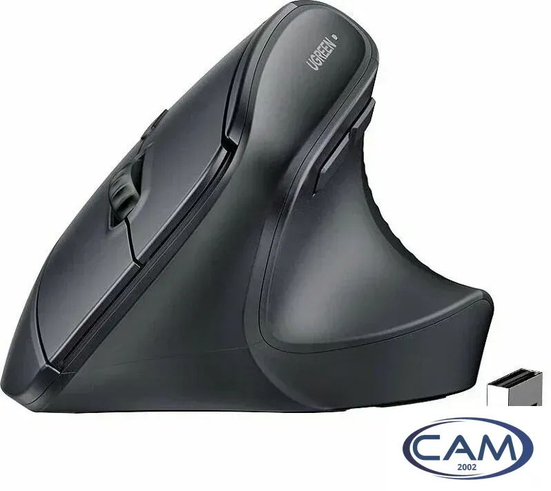 Вертикальная мышь Ugreen M571P 65042 (черный)