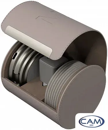 Беспроводное зарядное Magssory Signature Disc Pro для Apple 3 в 1 WCH073 (титановый)