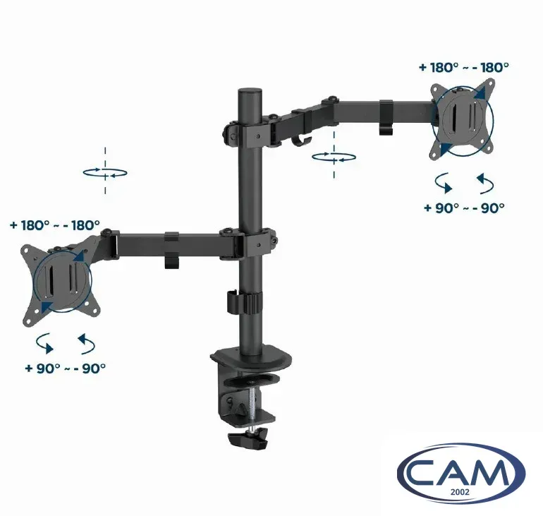 Кронштейн для монитора Gembird MA-D2-03