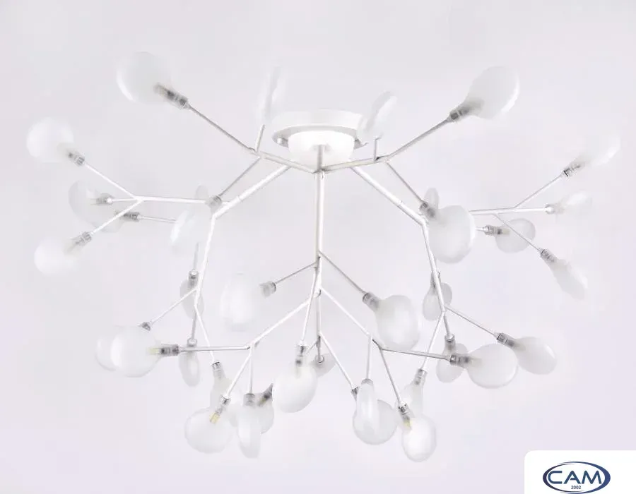 Припотолочная люстра Ambrella light Traditional TR3018/36 WH/FR