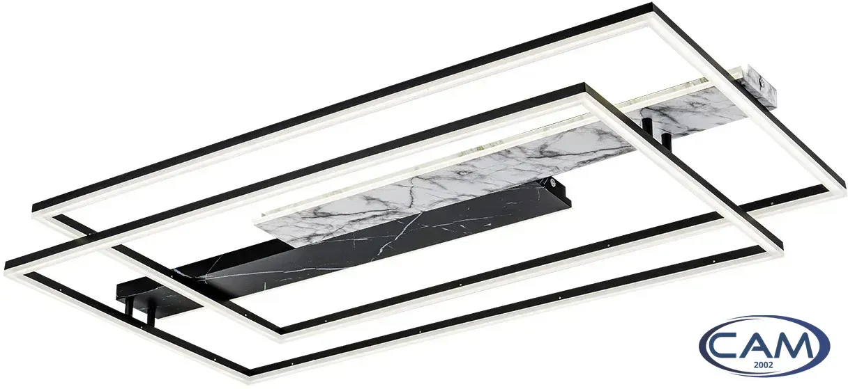 Светильник Escada 10250/2 LED (черный/белый мрамор)