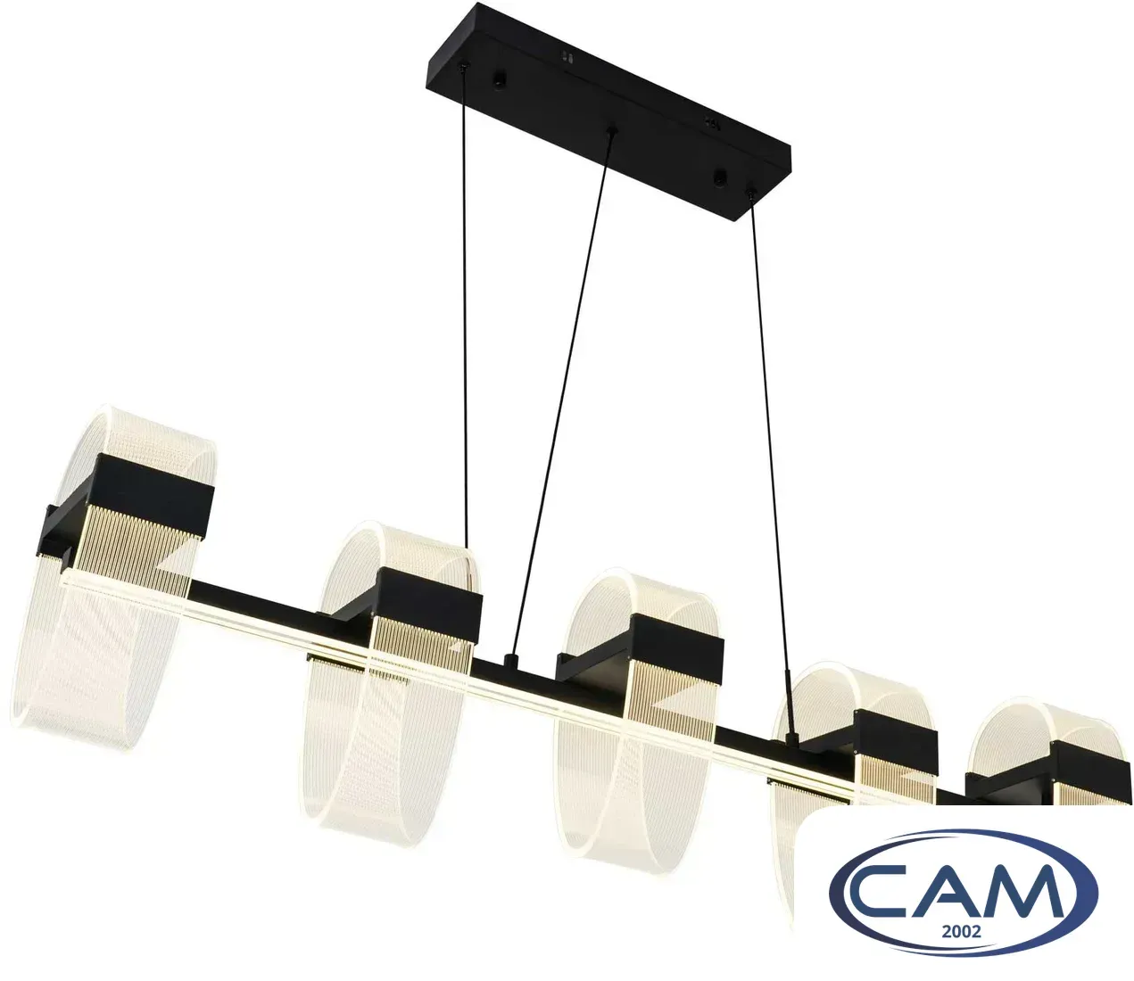 Подвесная люстра LED4U L7708-1200 BK