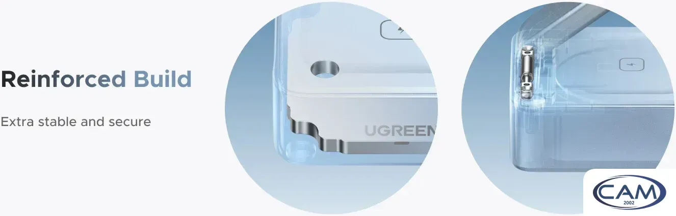 Беспроводное зарядное Ugreen MagFlow 2-in-1 W752 55960 (голубой)