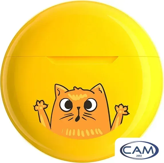 Наушники QUMO Vibe Cat (желтый)