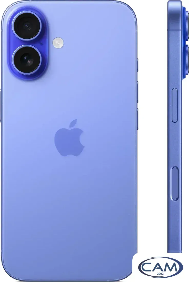Телефон Apple iPhone 16 128GB (ультрамарин)