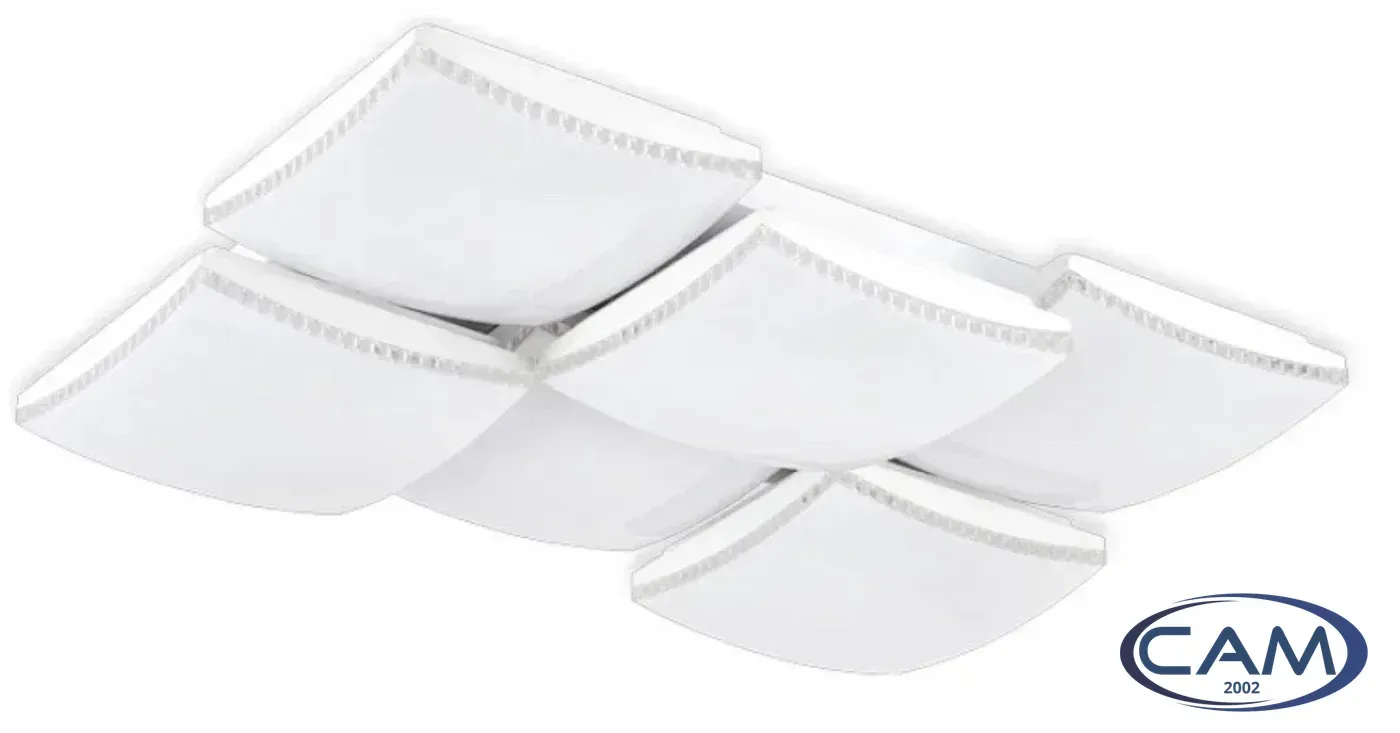 Припотолочная люстра Ambrella light Orbital FP2326 WH 192W D720*480