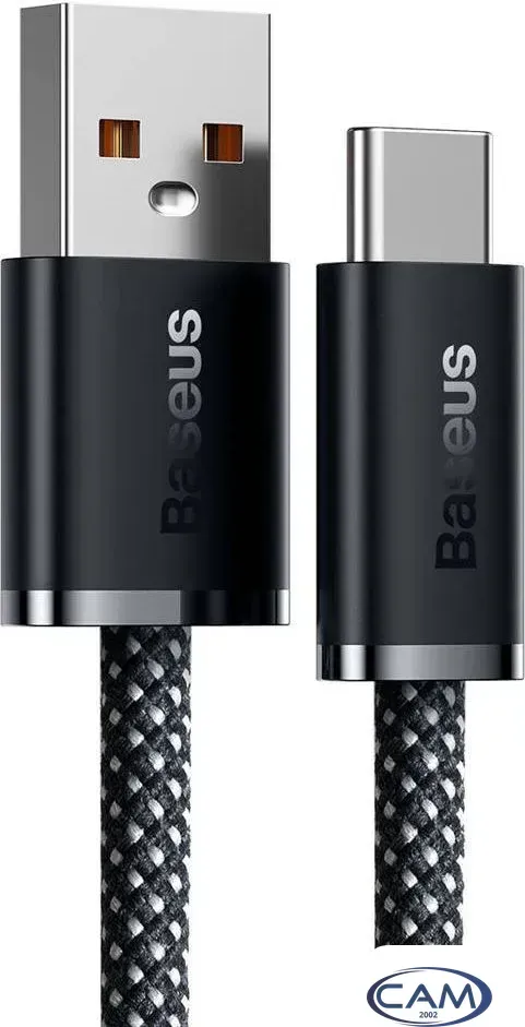 Кабель Baseus Dynamic Series Fast Charging Data Cable 100W USB Type-A - USB Type-C (1 м, серый)
