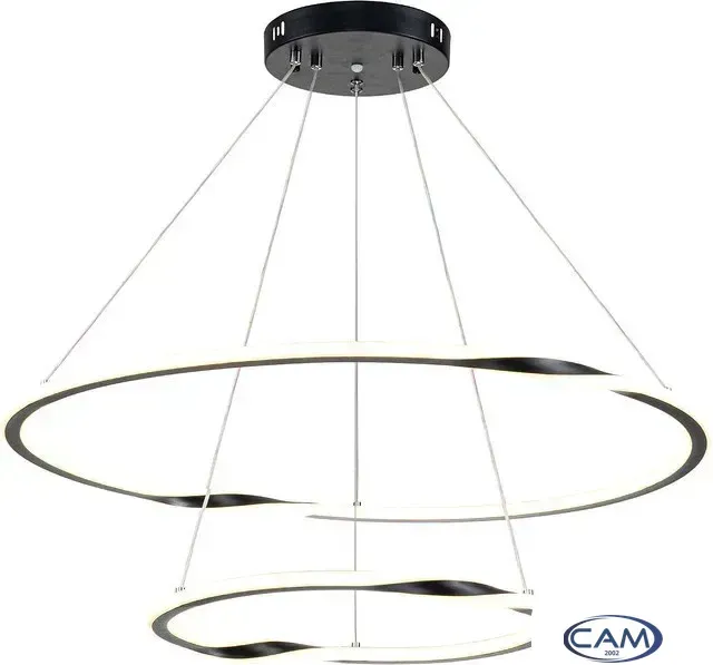 Подвесная люстра Arte Lamp Veritate A2211SP-2BK