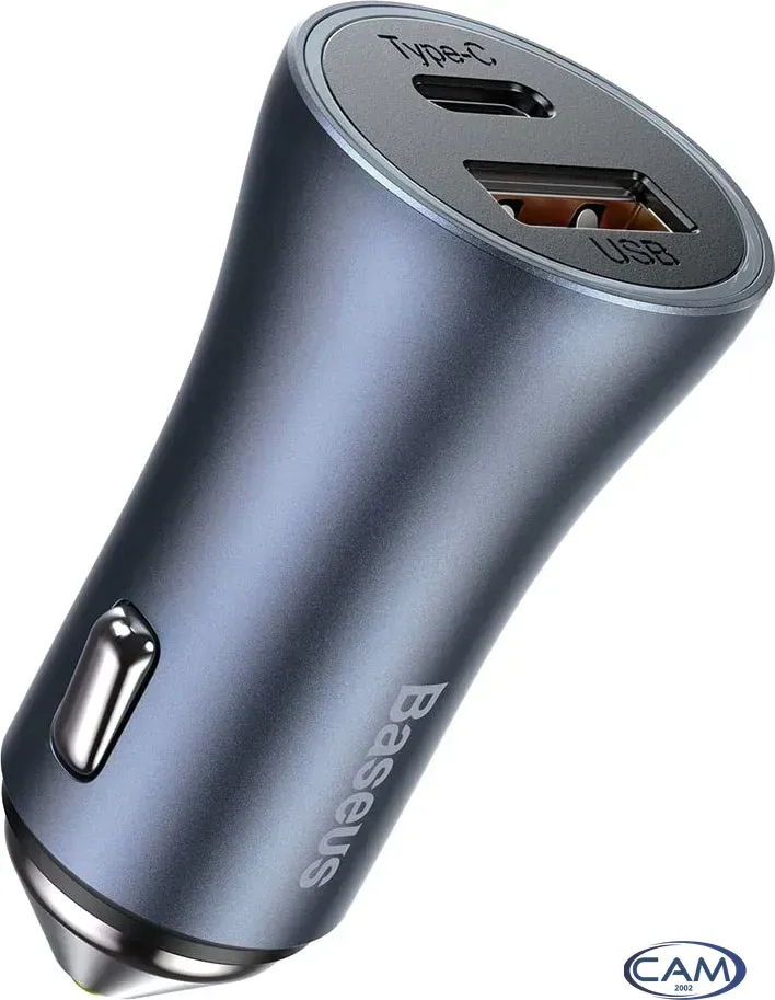 Автомобильное зарядное Baseus TZCCJD-0G