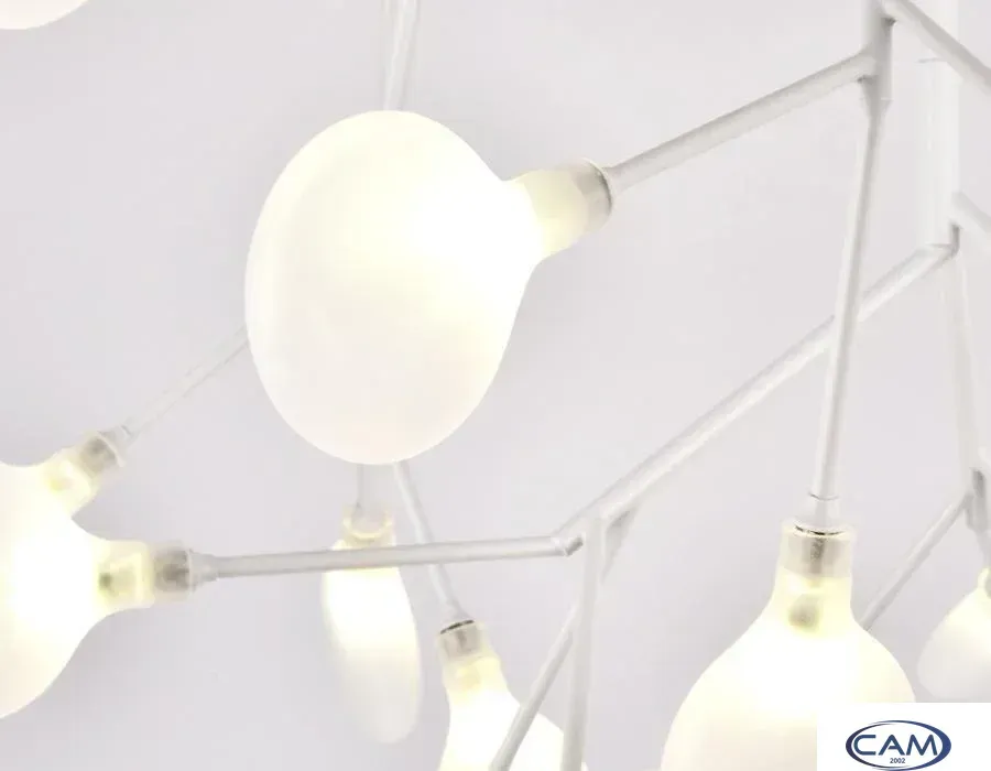 Припотолочная люстра Ambrella light Traditional TR3018/36 WH/FR
