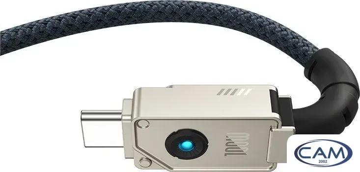 Кабель Baseus Unbreakable Series USB Type-A - USB Type-C (2 м, белый)