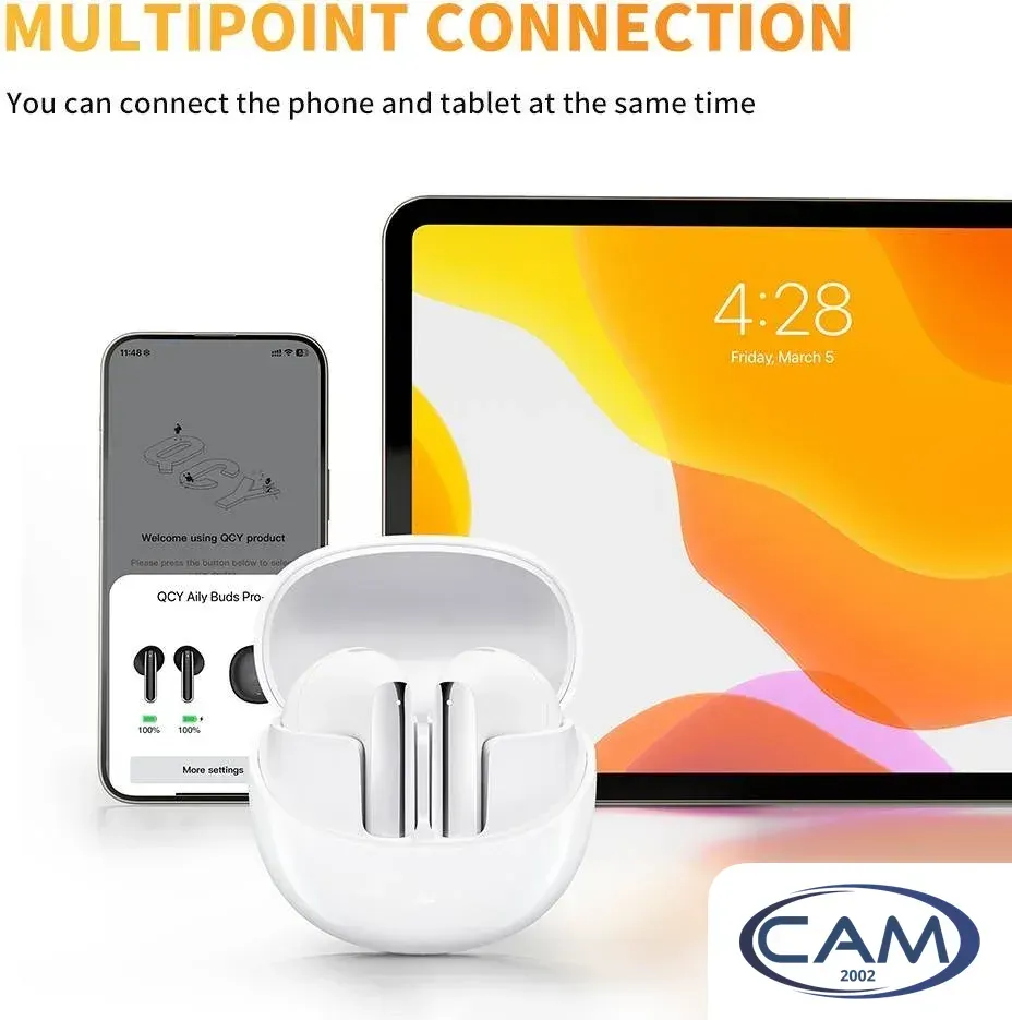 Наушники QCY AilyBuds Pro (белый)