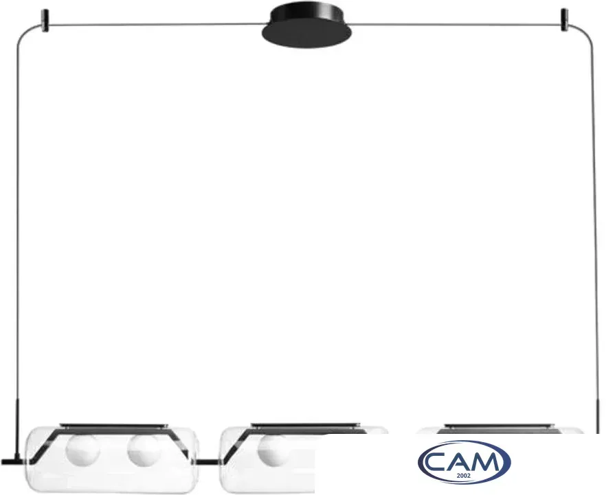 Подвесная люстра Arte Lamp Geneva A2341SP-6BK