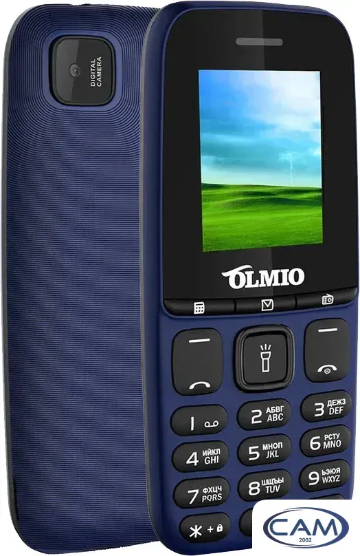 Телефон Olmio A15 (синий)