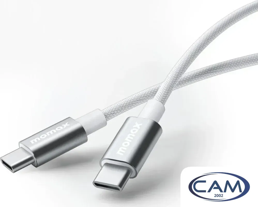 Кабель Momax DC30W USB Type-C - USB Type-C (1.5 м, белый)