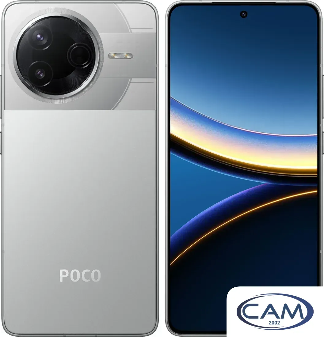 Телефон POCO F7 Pro 12GB/512GB международная версия (серебристый)