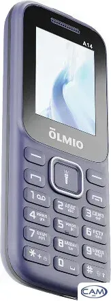 Телефон Olmio A14 (синий)