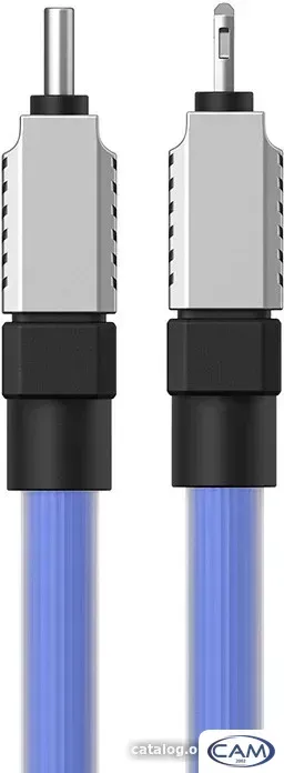 Кабель Baseus CoolPlay Series USB Type-C - Lightning (2 м, голубой)