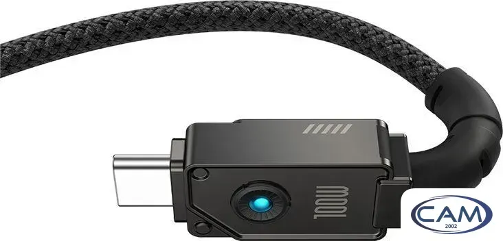 Кабель Baseus Unbreakable Series USB Type-A - USB Type-C (1 м, черный)