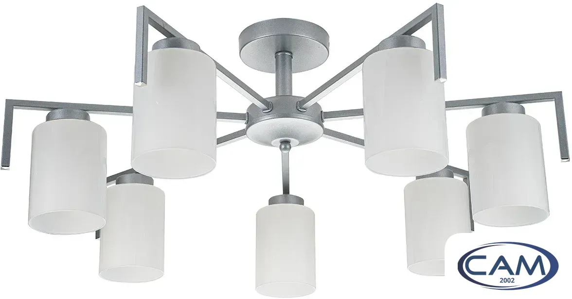 Люстра средней высоты Escada Style 1142/7P (Silver)