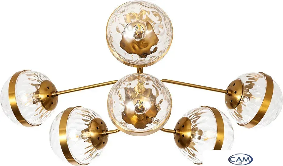 Люстра средней высоты Arte Lamp Delacrua A7770PL-6PB