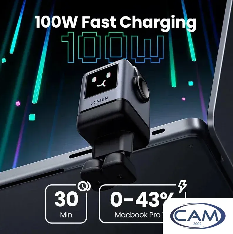 Сетевое зарядное Ugreen Uno 100W X688 45515B