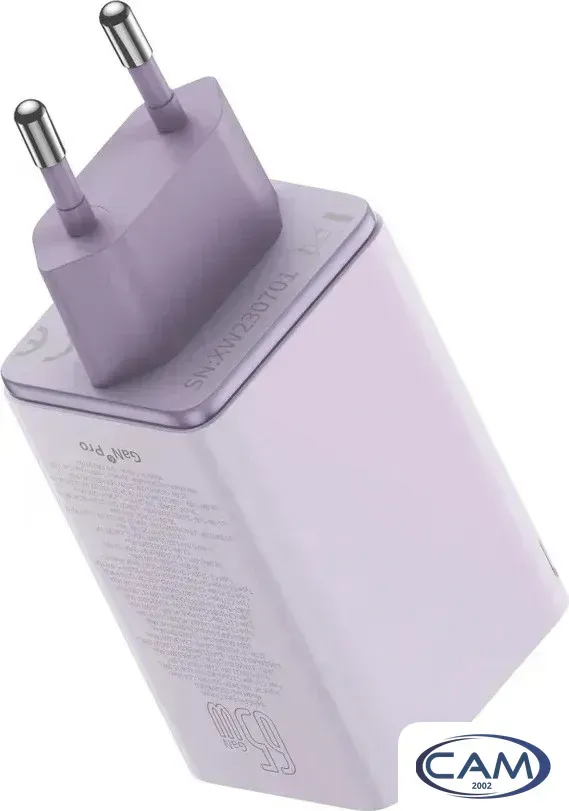 Сетевое зарядное Baseus GaN6 Pro Fast Charger 2C+2U 65W P10162701533-00 (фиолетовый)
