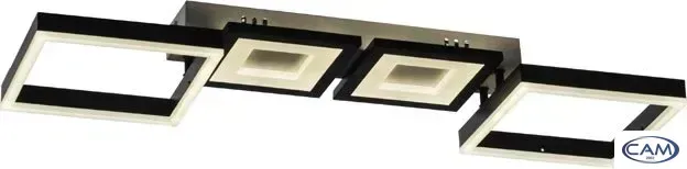 Припотолочная люстра Aitin Pro H9348/4 (белый/черный)