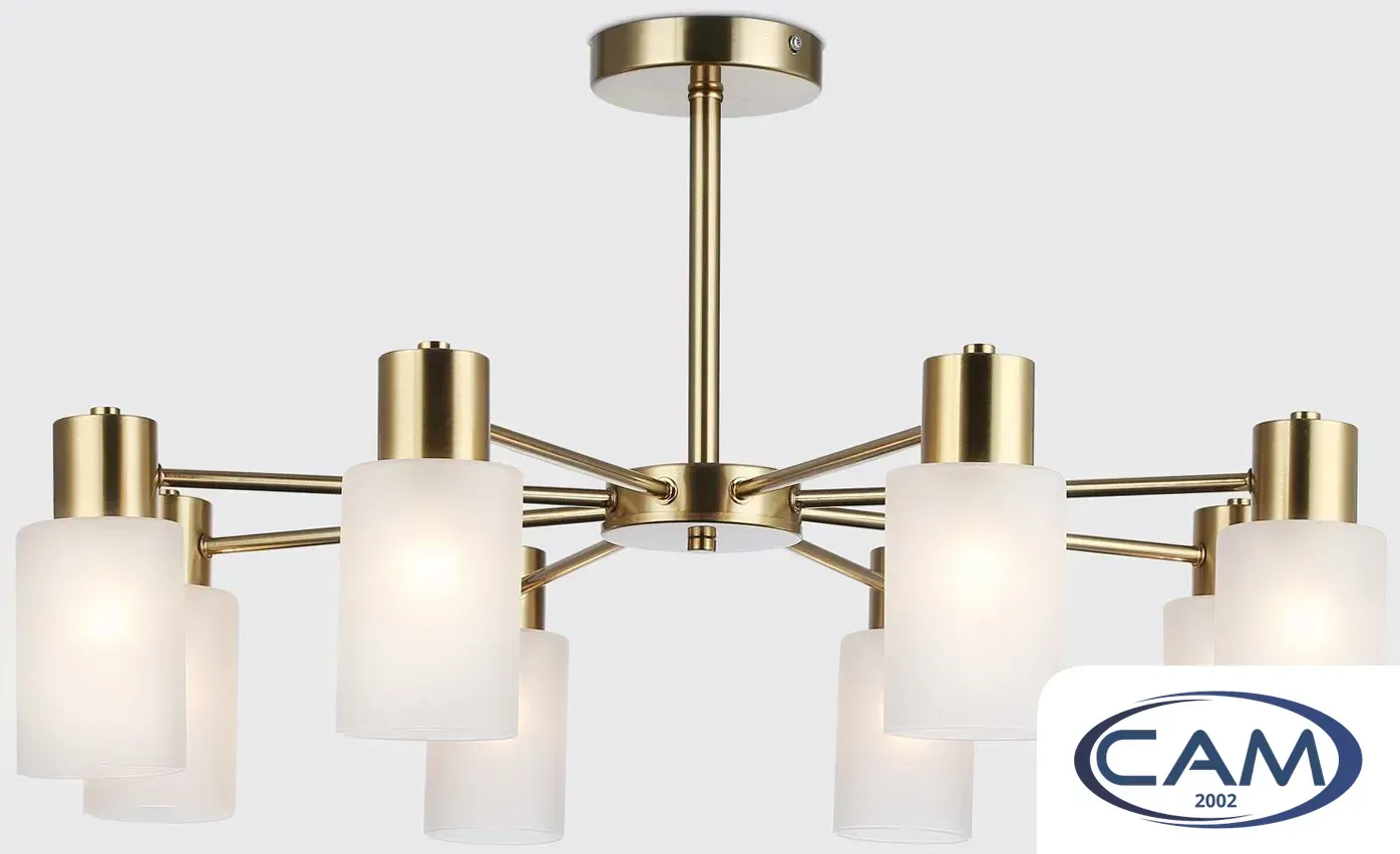 Подвесная люстра Ambrella light TR9584/8 BS (латунь)