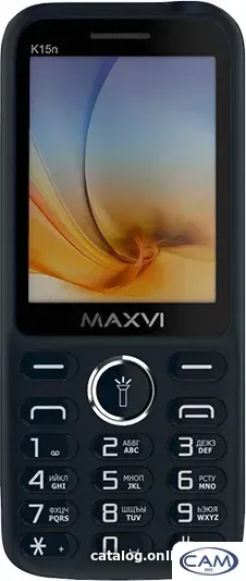 Телефон Maxvi K15n (синий)