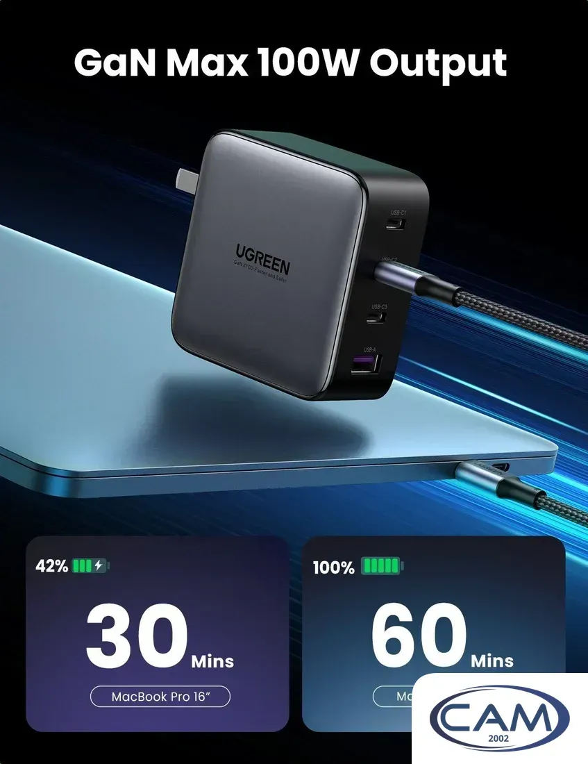 Сетевое зарядное Ugreen CD226 40747