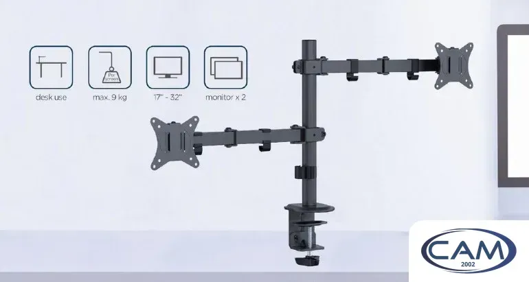 Кронштейн для монитора Gembird MA-D2-03
