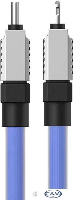 Кабель Baseus CoolPlay Series USB Type-C - Lightning (2 м, голубой)
