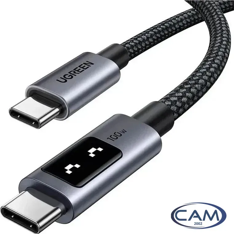 Кабель Ugreen L509 35513 USB Type-C - USB Type-C (3 м, серый)
