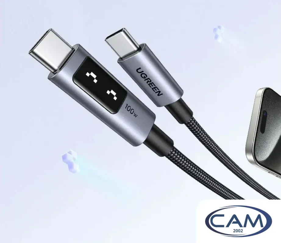 Кабель Ugreen L509 35513 USB Type-C - USB Type-C (3 м, серый)