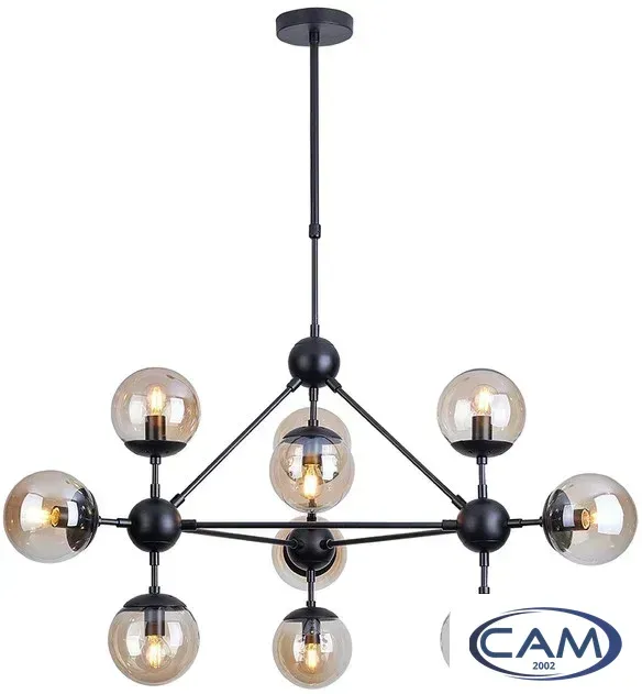 Подвесная люстра Arte Lamp Bolla A1664SP-10BK
