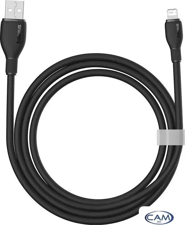Кабель Baseus Pudding Series USB Type-A - Lightning (2 м, черный)