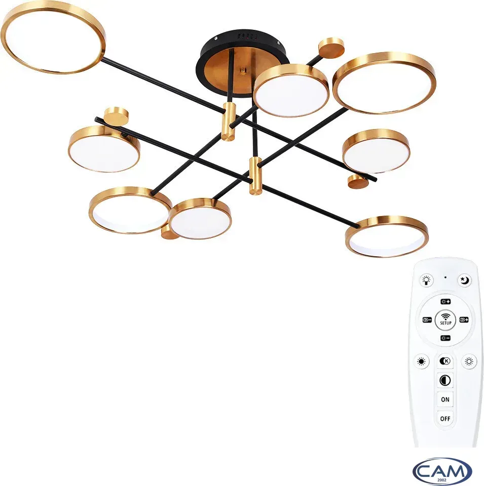 Люстра средней высоты Arte Lamp Holly A1364PL-8PB