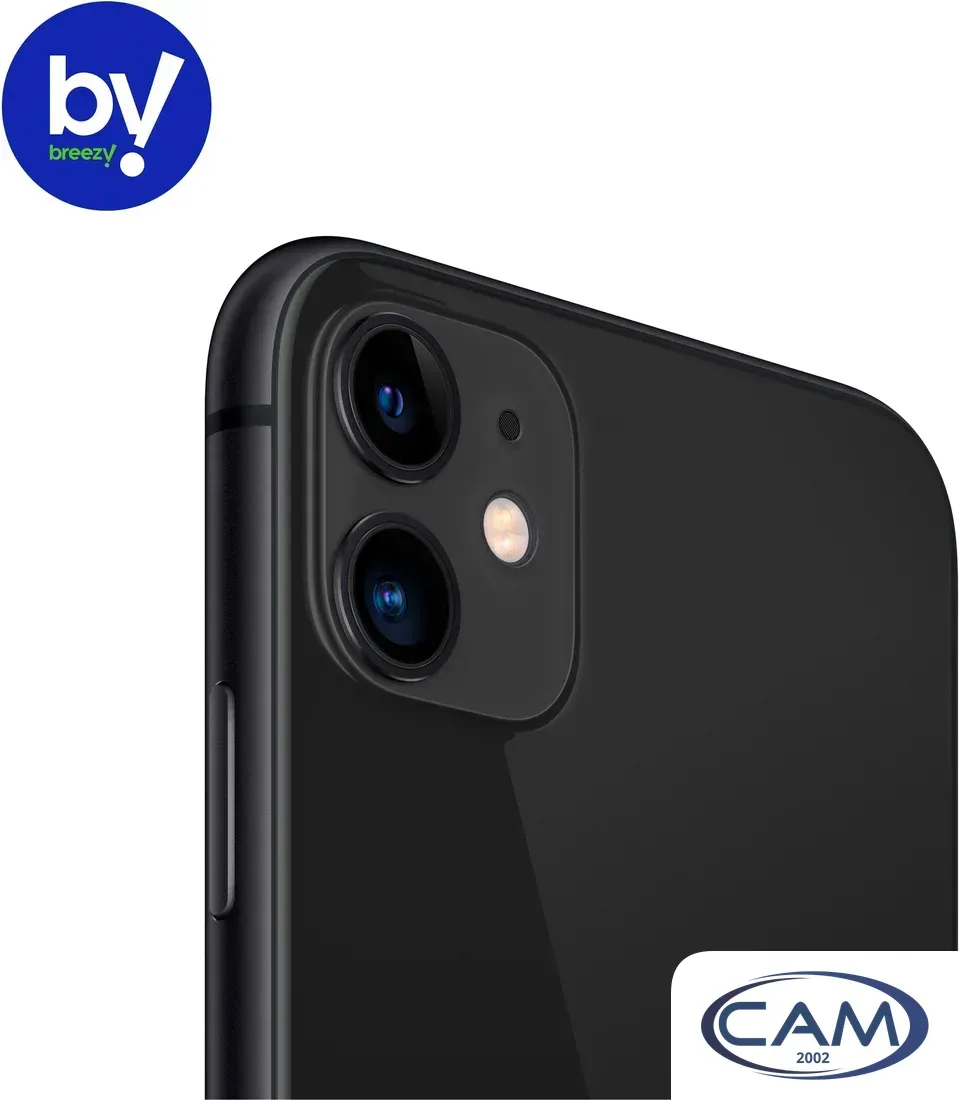 Смартфон Apple iPhone 11 128GB Восстановленный by Breezy, грейд A (черный)