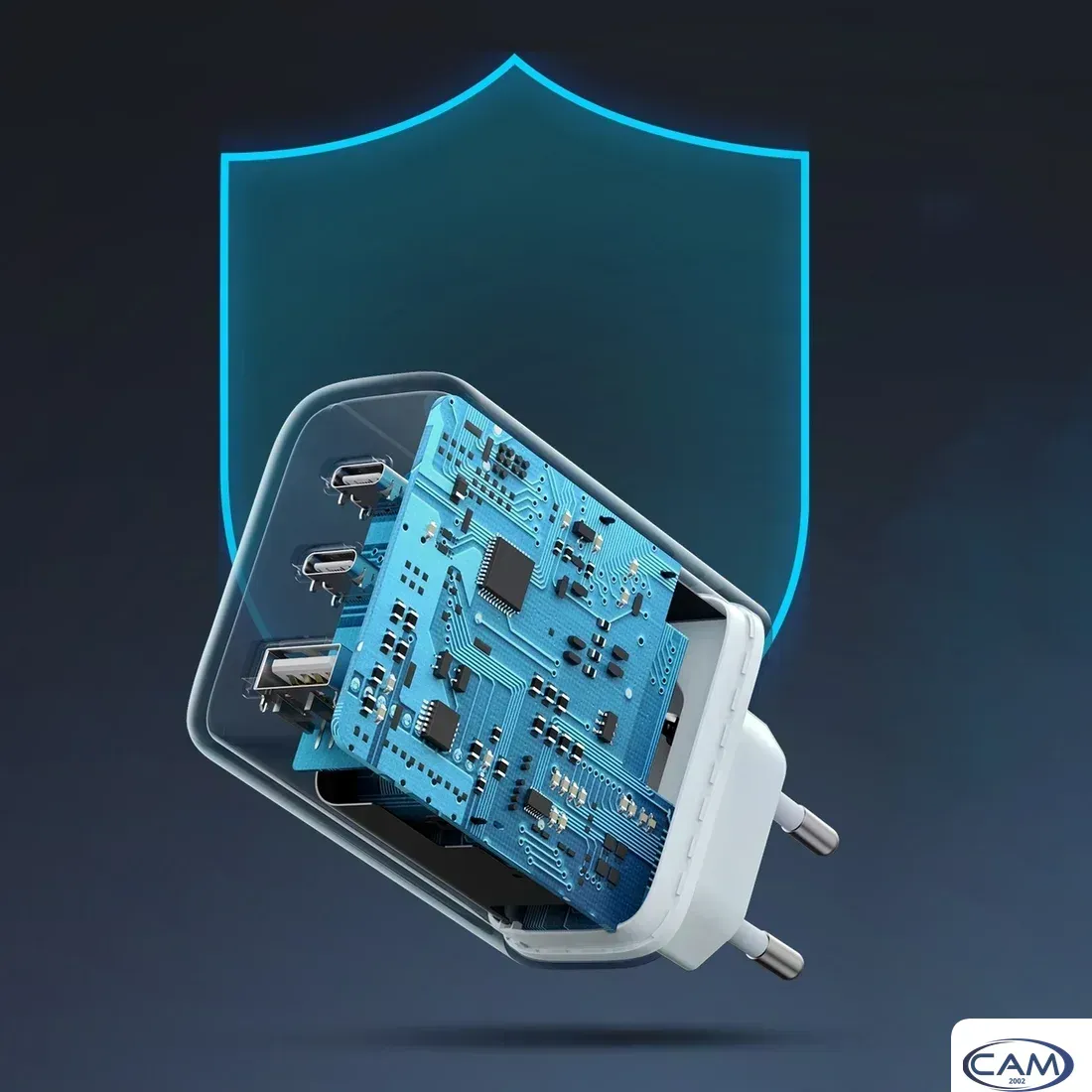 Сетевое зарядное Ugreen CD275 90496 (белый)