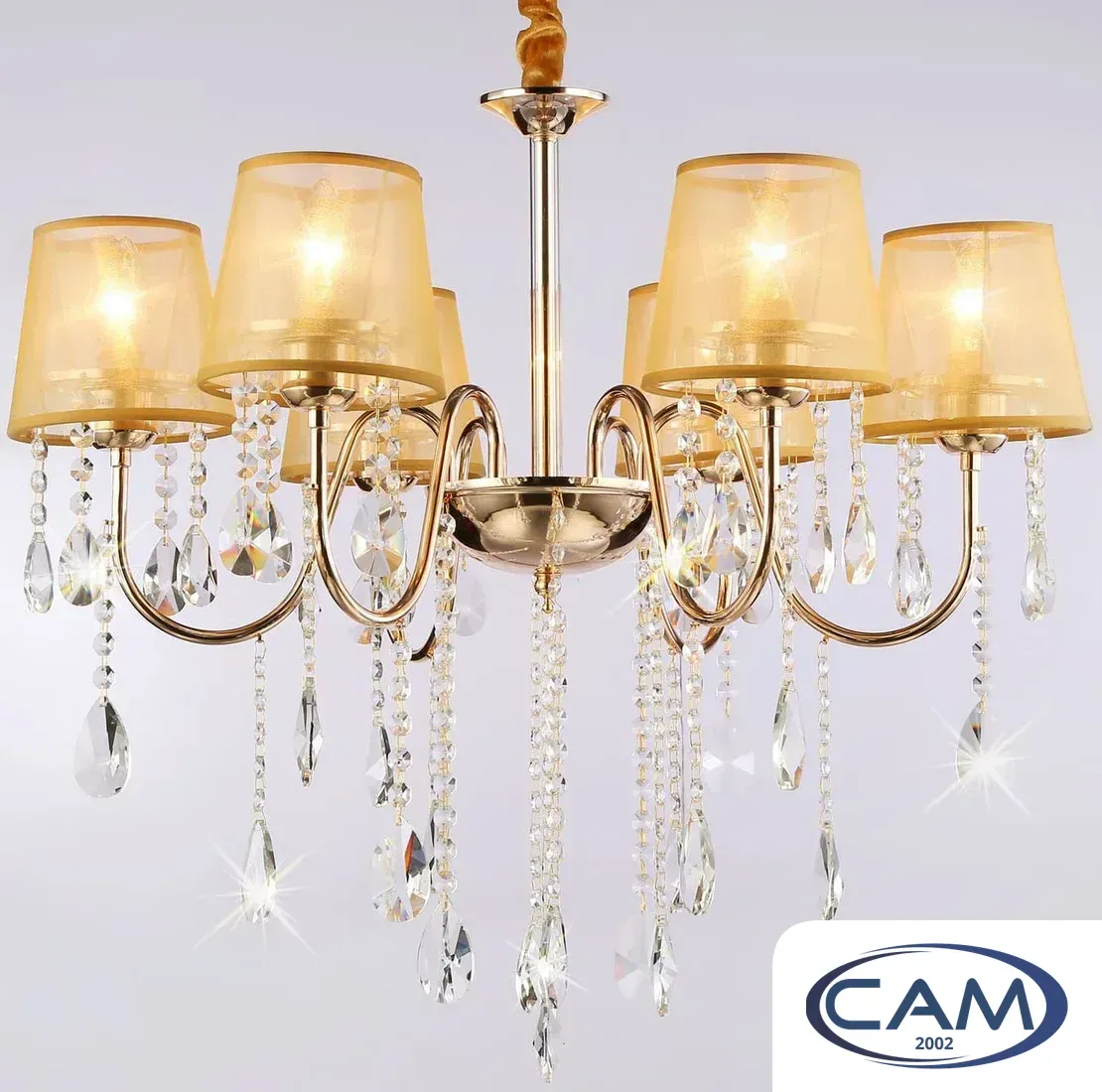 Подвесная люстра Ambrella light TR4589/6 GD (золото)