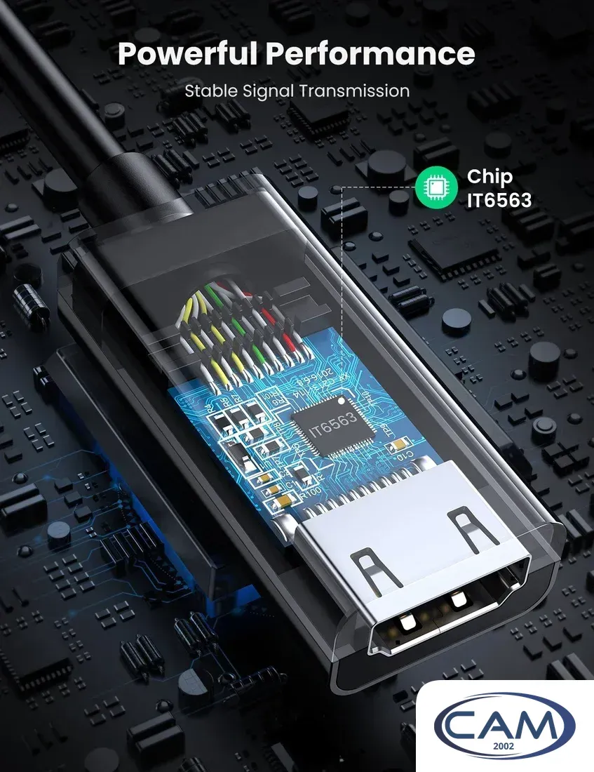 Адаптер Ugreen MM137 70694 HDMI - DisplayPort (0.25 м)