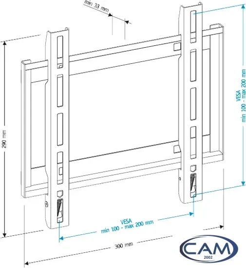 Кронштейн для телевизора Holder LCD-F2608