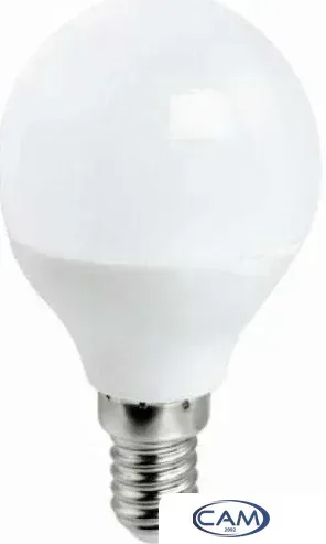 Светодиодная лампочка АБВ LED лайт Шарик G45 6W E14 3000К