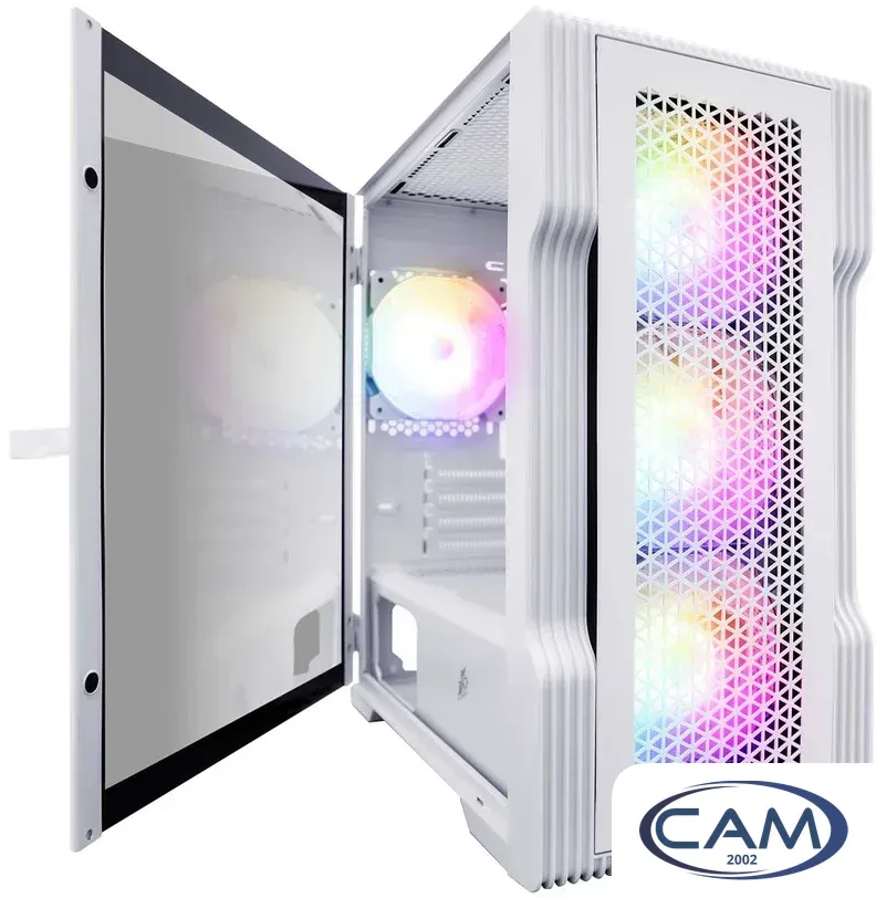 Корпус 1stPlayer Trilobite T3-WH-4F1-W
