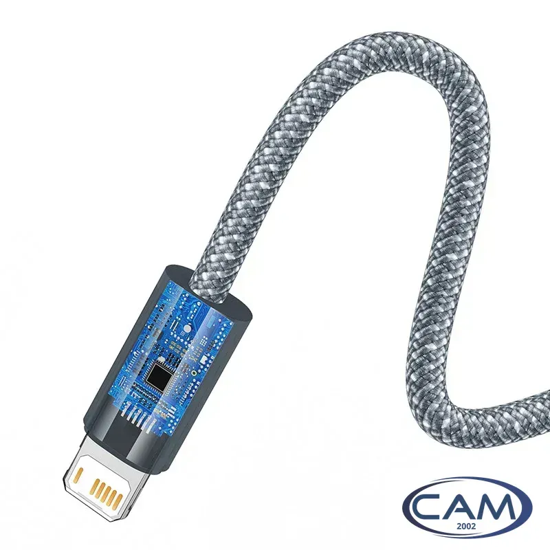 Кабель Baseus Dynamic Series USB Type-A - Lightning (1 м, серый)