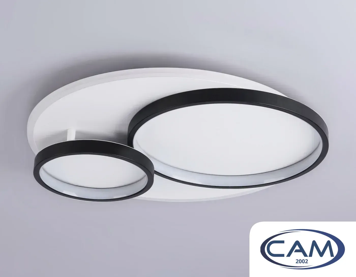 Светильник-тарелка Ambrella light FA7719 WH/BK